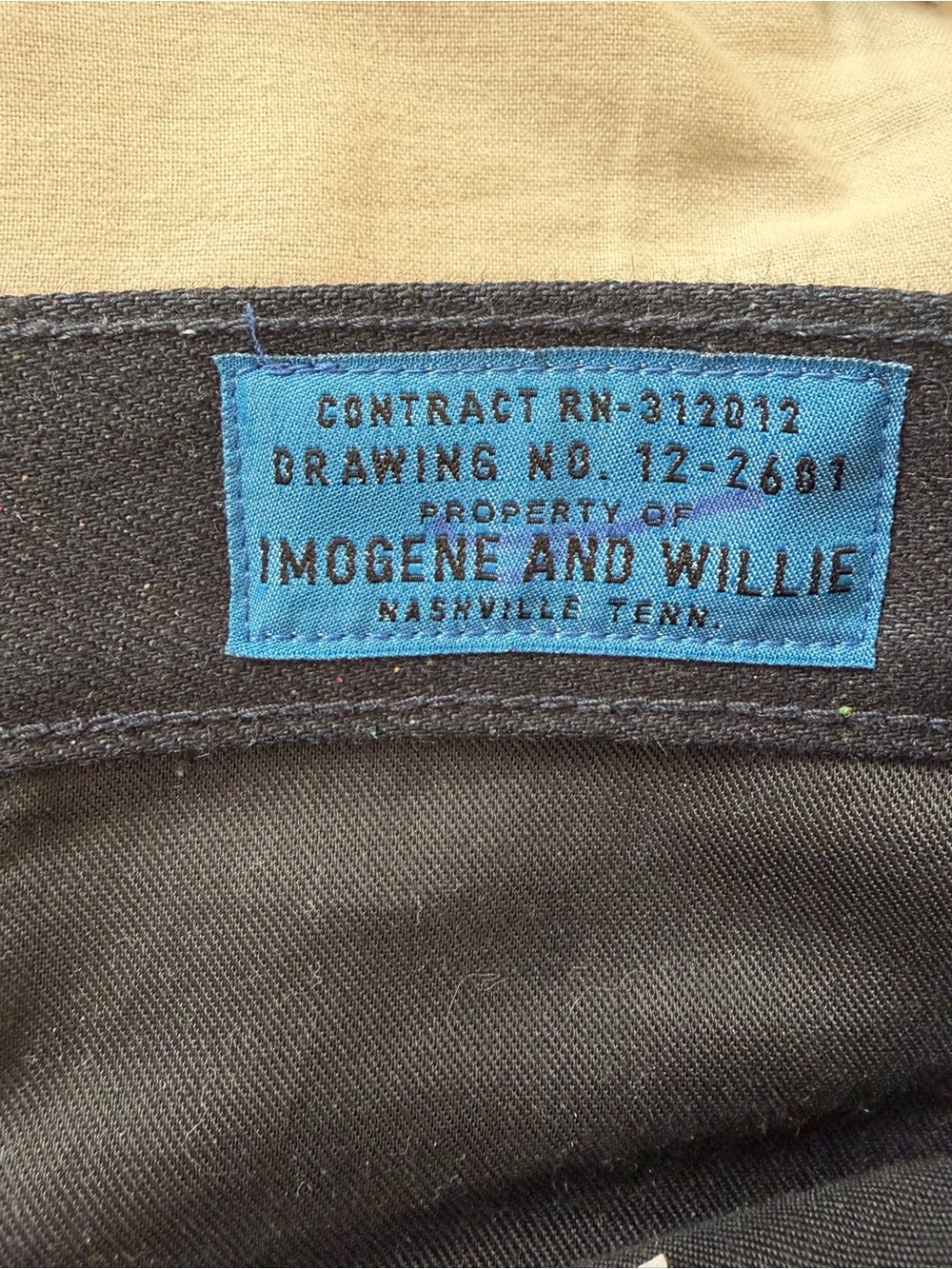 Imogene + Willie “oscar black indigo nep” selvedge jeans - Picture 4 of 9